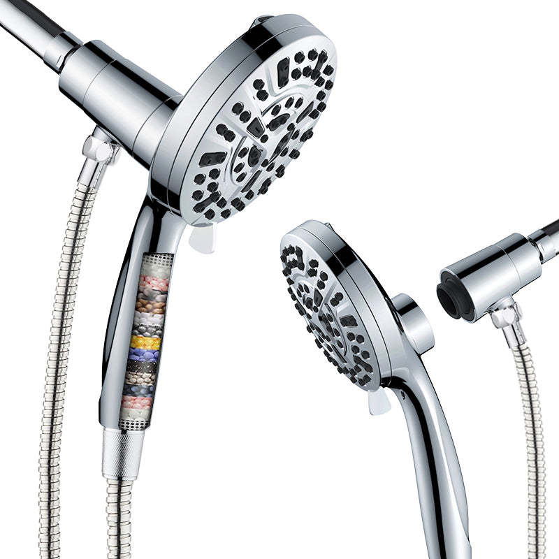GOESMO 16991 shower head with 9 spray settings and magnetic connection