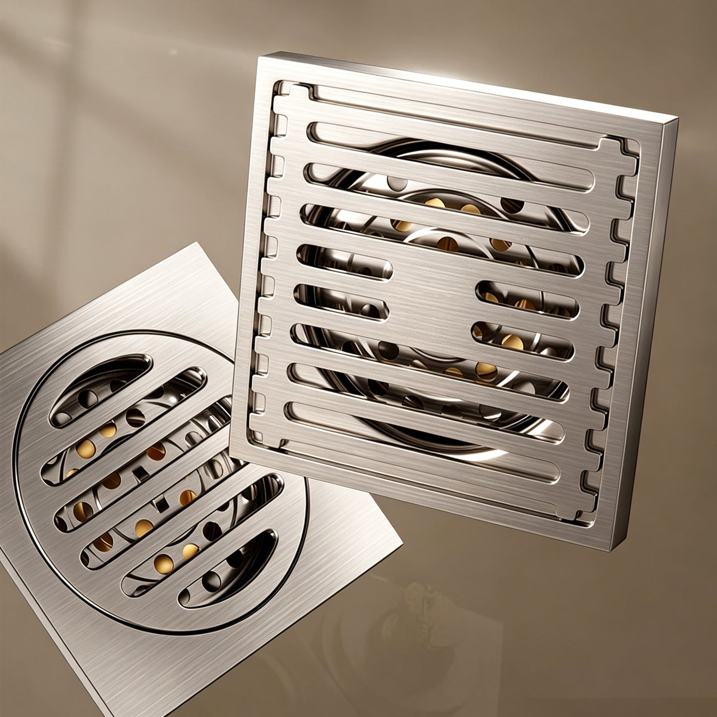 modern anti clog floor drain for bathroom shower kitchen laundry room