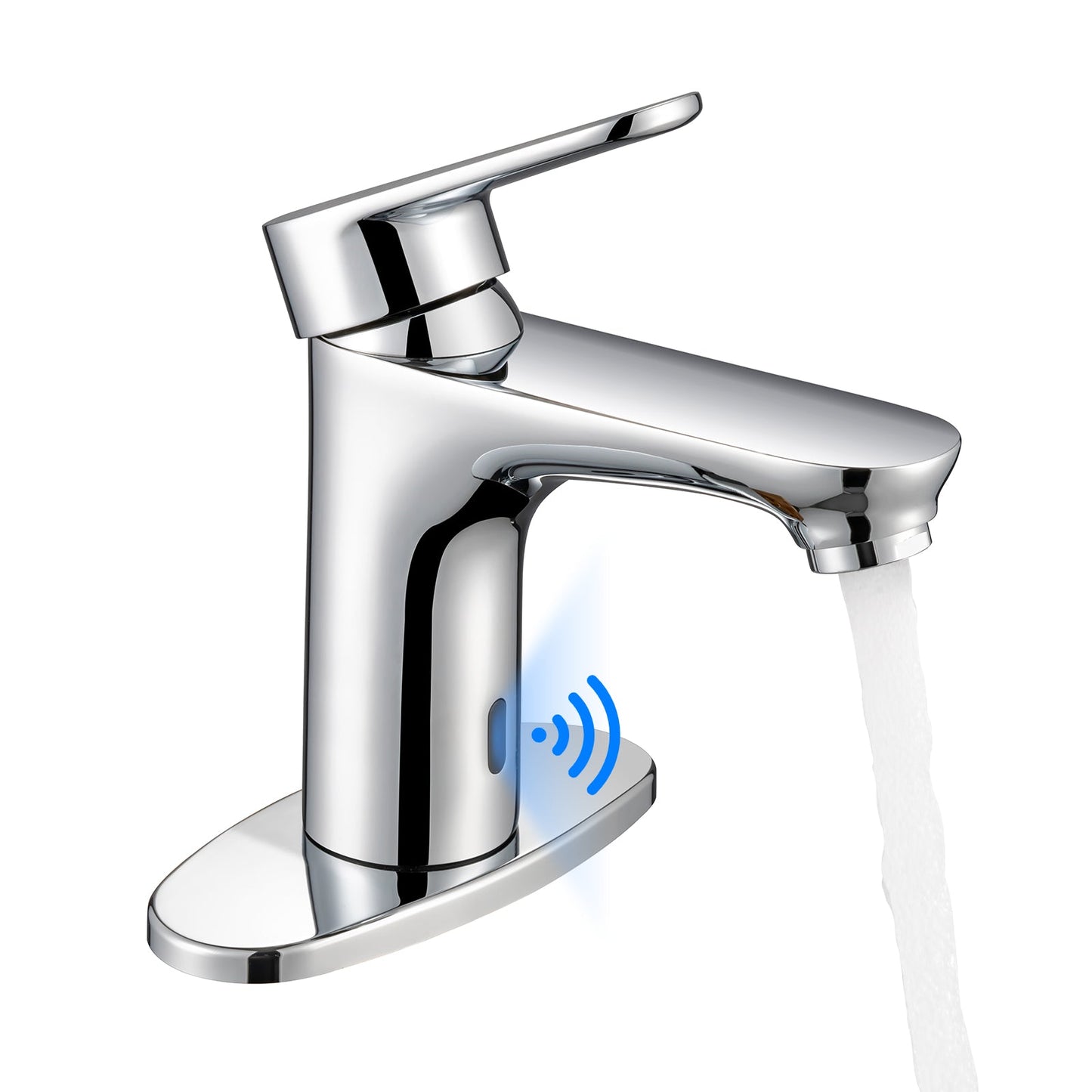 GOESMO 29110 Smart Touch - Free Bathroom Basin Faucet with Single Handle faucetsbathroom