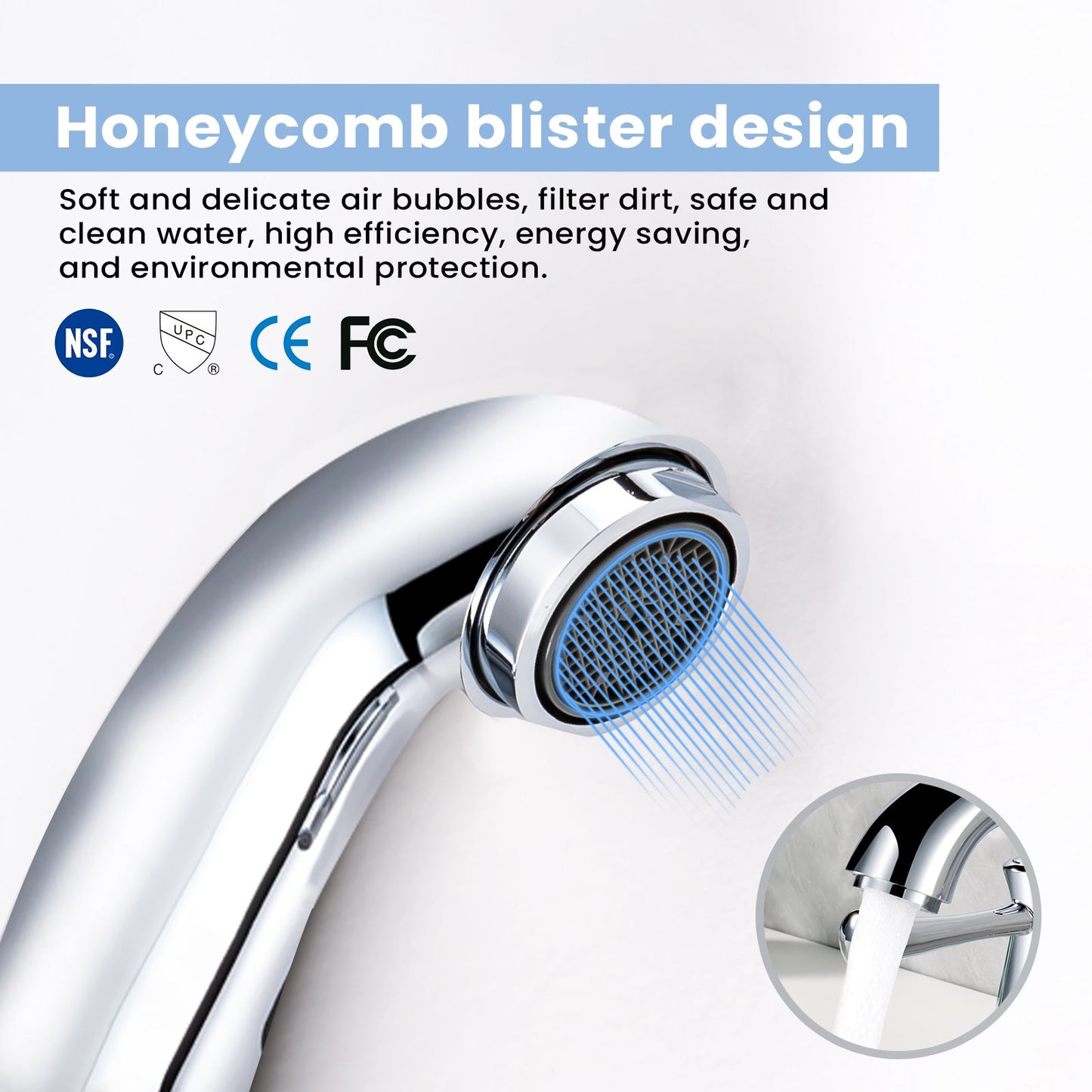 GOESMO 29180 Smart Dual - Handle Touchless Faucet for Bathrom Sink bathroombathroom
