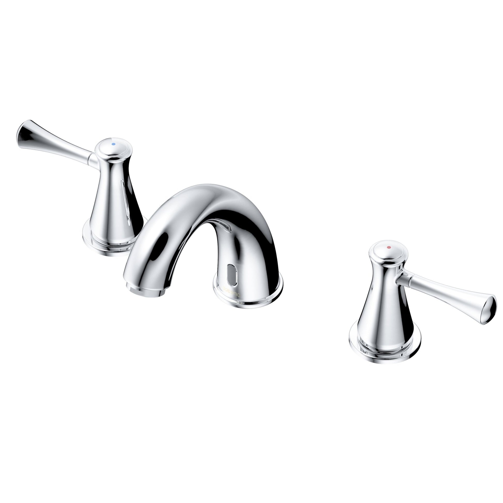 GOESMO 29180 smart touchless bathroom sink faucet with dual handles