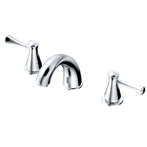 Open image in slideshow, Goesmo Smart Touch-less Widespread Bathroom Sink Faucet
