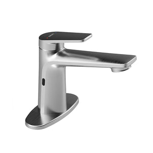 Open image in slideshow, Goesmo Touch-less Bathroom Induction Faucets with 1 Handle 2 Sensor Modes
