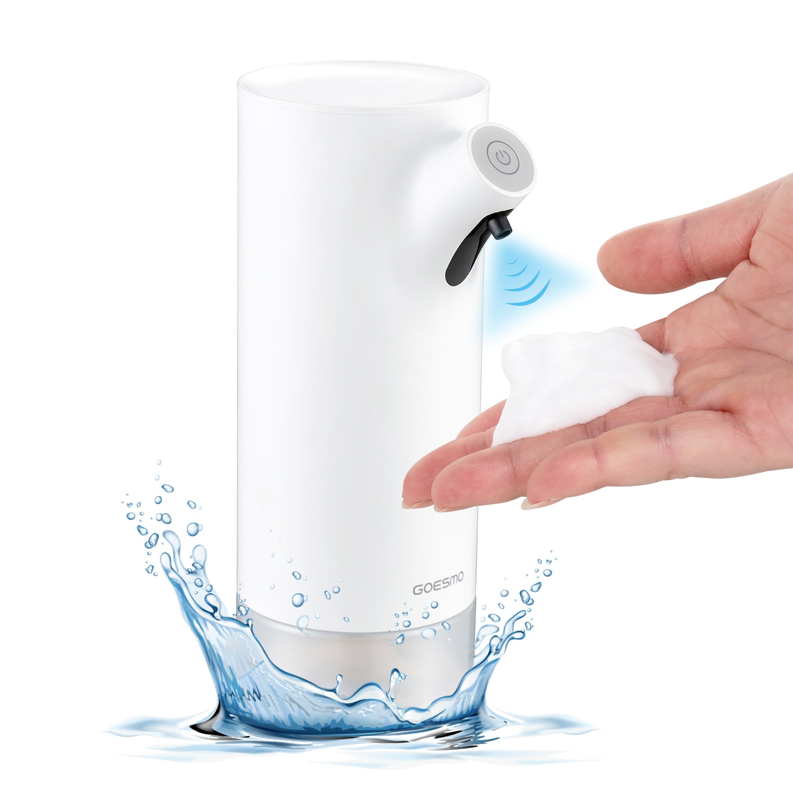 GOESMO 21270 Touchless Foaming Soap Dispenser for Bathroom Kitchen Soap