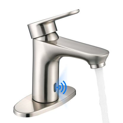GOESMO 29110 Smart Touch-Free Bathroom Basin Faucet with Single Handle