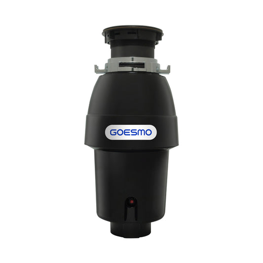 GOESMO BH76 Garbage Disposal 1/2 HP Continuous Feed Kitchen Food Waste Disposer