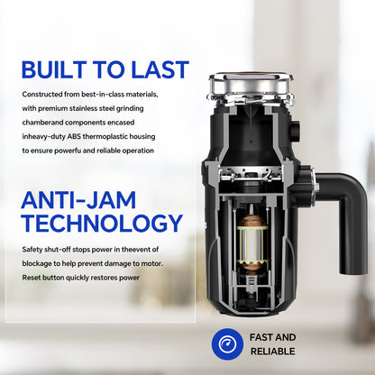 GOESMO DW301 Kitchen Food Waste Disposer