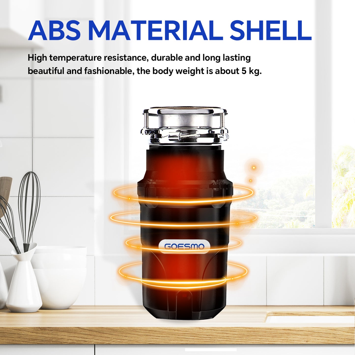 GOESMO DW301 Kitchen Food Waste Disposer