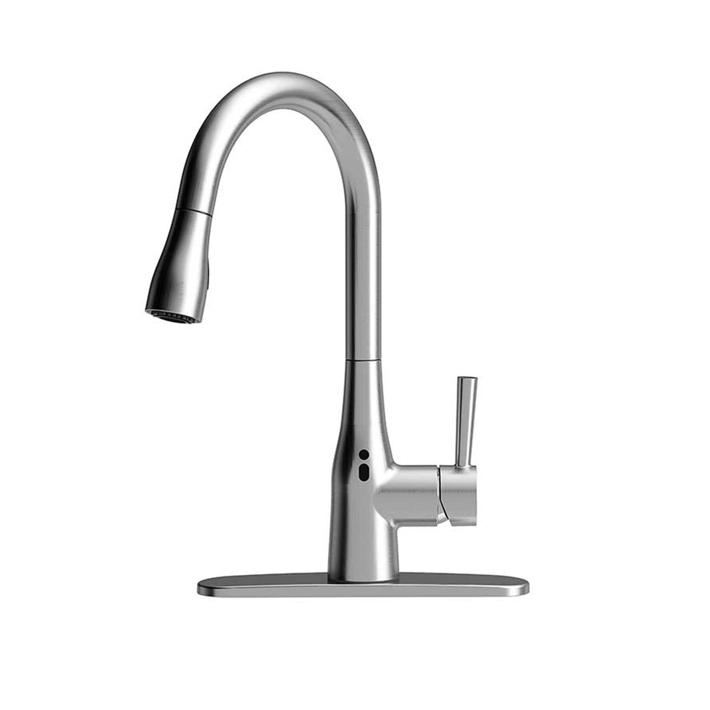 GOESMO 20850 Touchless Single Handle Kitchen Faucet with Pull Down Sprayer faucetsfaucets