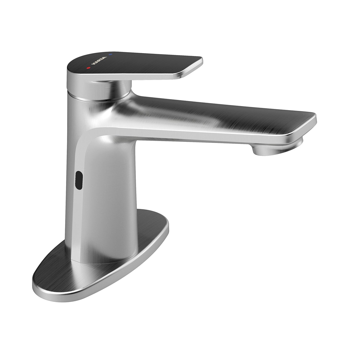 Goesmo 29100 Touchless Bathroom Sink Faucets with Single Handle 2 Sensor Modes bathroombathroom