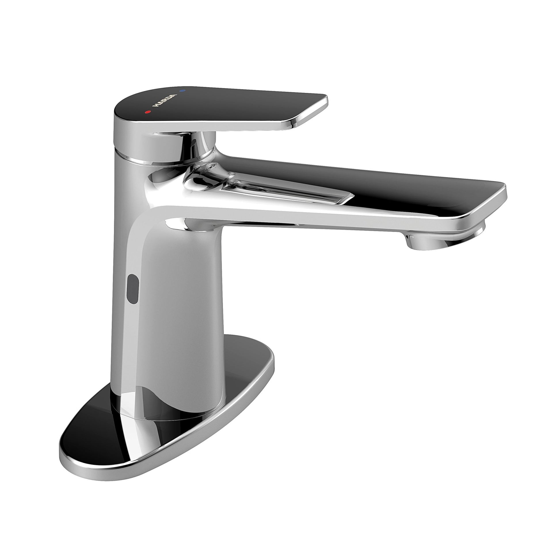 Goesmo 29100 Touchless Bathroom Sink Faucets with Single Handle 2 Sensor Modes bathroombathroom