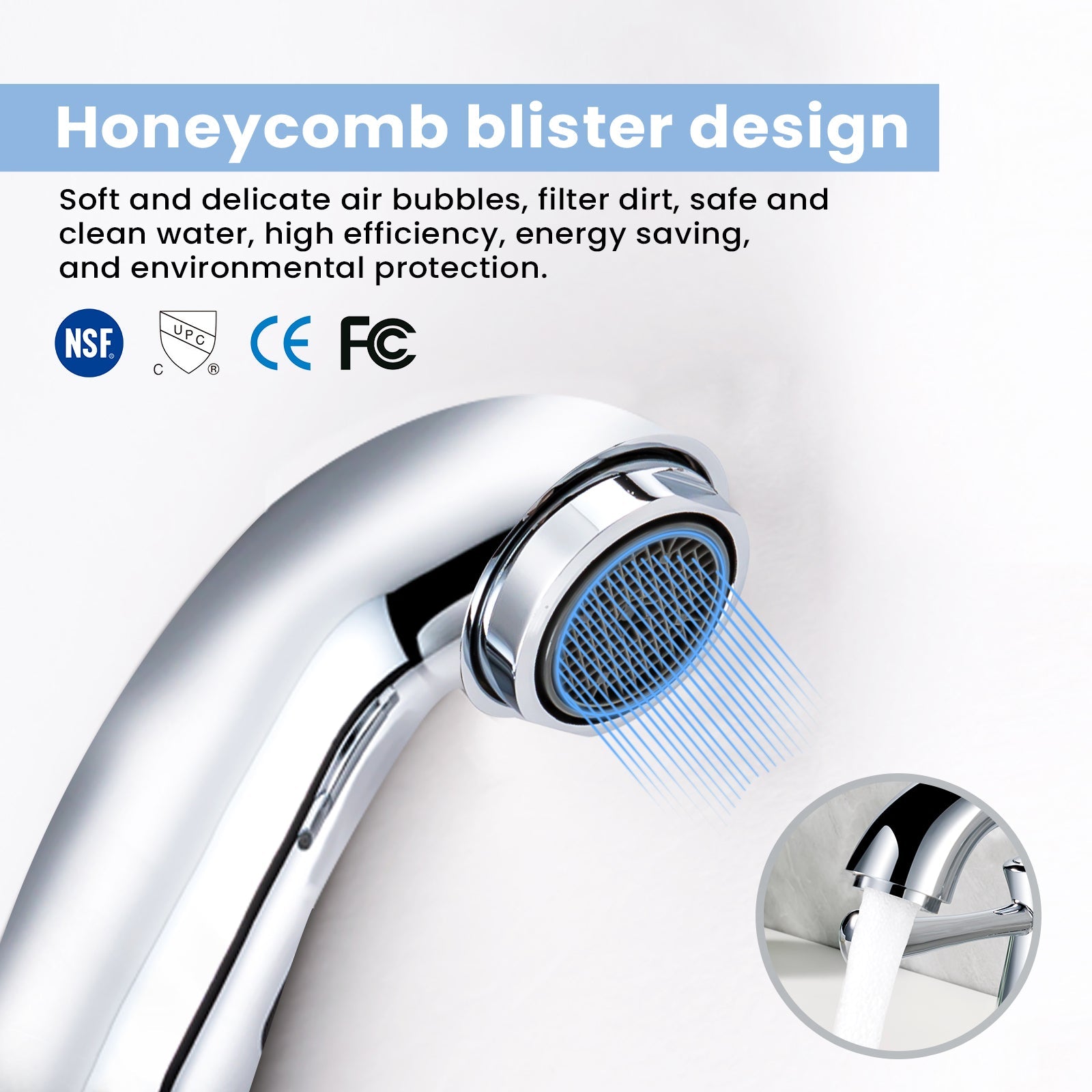 GOESMO 29180 Smart Dual - Handle Touchless Faucet for Bathrom Sink bathroombathroom