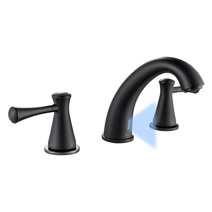 GOESMO 29180 Smart Dual-Handle Touchless Faucet for Bathrom Sink